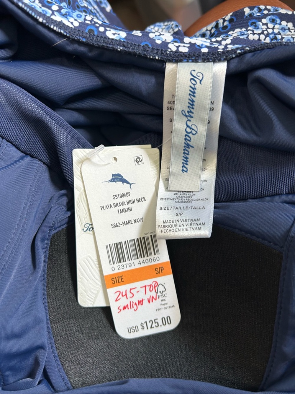 Tommy Bahama Playa Brava Tankini - Small - New - Picture 7 of 7